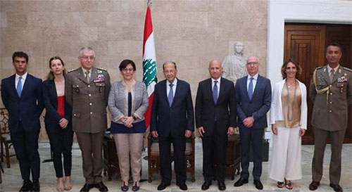 Presidente libanés insta a apoyar el proceso de restablecimiento de seguridad en Siria